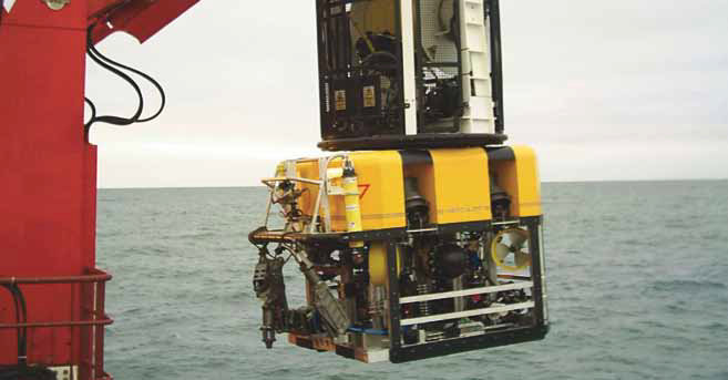 Hercules ROV using Dynautics Underwater Spectre autopilot